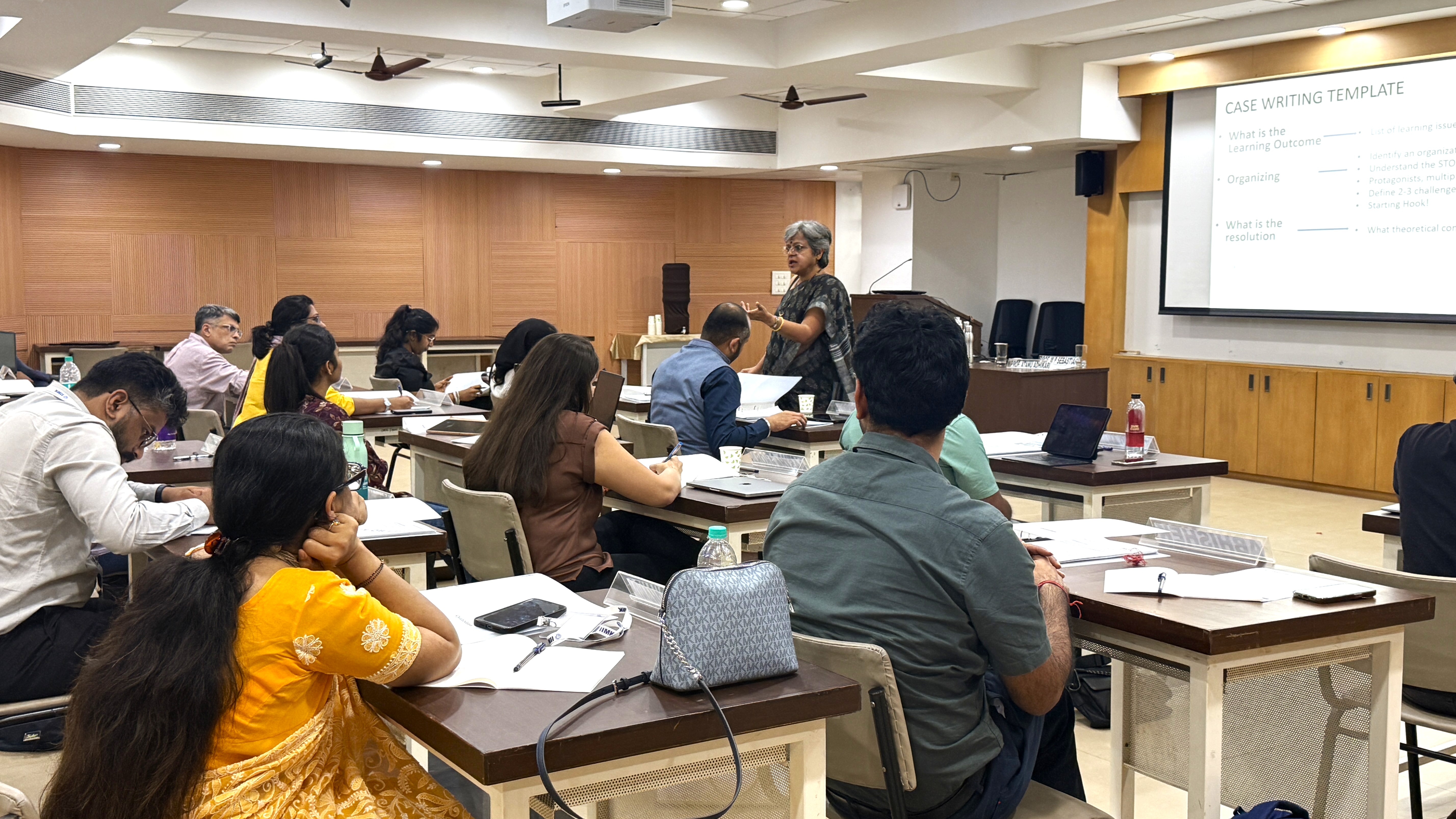 Participants engaged in workshop discussion